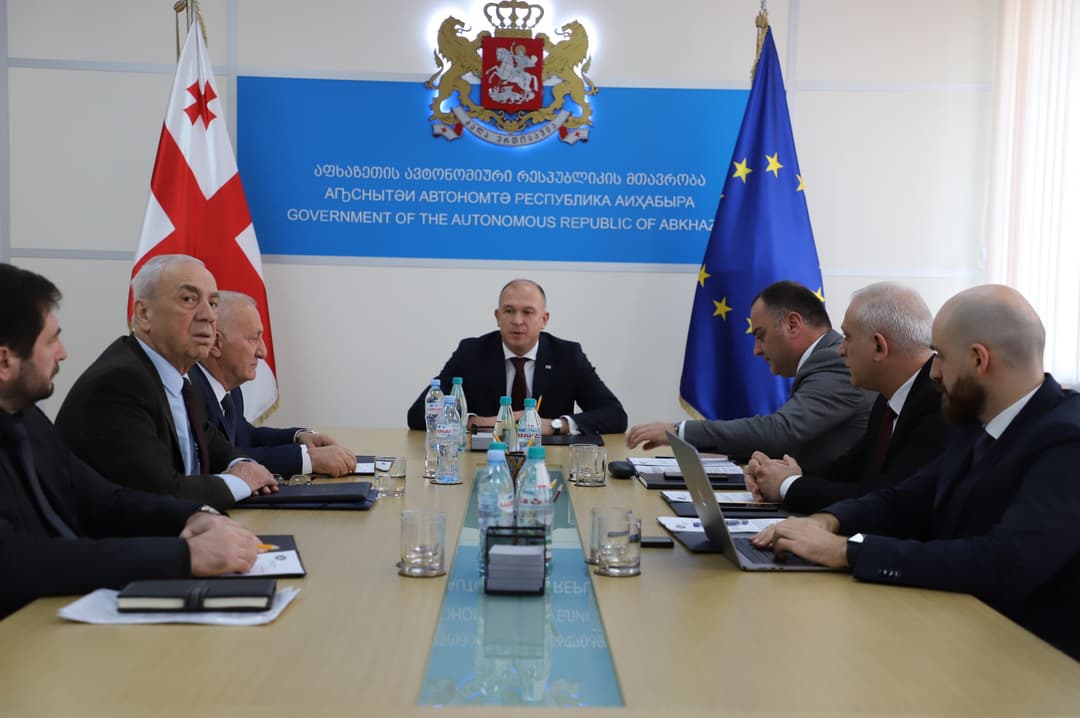 აფხაზეთის ავტონომიური რესპუბლიკის მთავრობის სხდომა გაიმართა