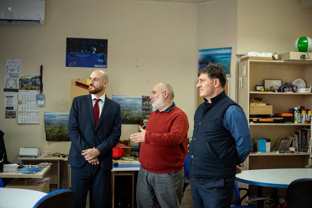 დავით მორგოშია მასწავლებელთა პროფესიული განვითარების ეროვნულ ცენტრს ეწვია