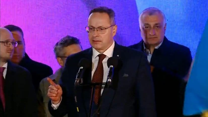 Lithuanian MP Pavilionis urges Georgians to defend democracy and EU aspirations