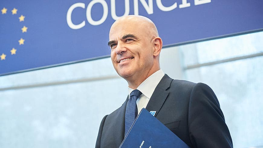 CoE Secretary General Alain Berset visits Ukraine, outlines key support measures