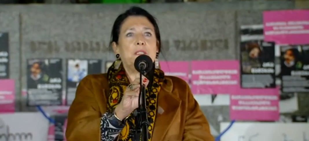 სალომე ზურაბიშვილი – საქართველო არასოდეს ეგუება, არასოდეს თმობს, როცა მართალია და მართალია საქართველო და მართალი ხართ თქვენ