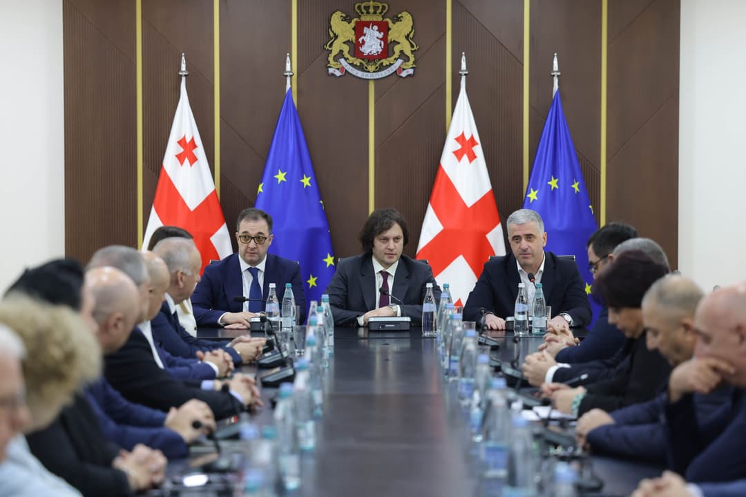 ირაკლი კობახიძემ გარემოს დაცვისა და სოფლის მეურნეობის ახალი მინისტრი სამინისტროს თანამშრომლებს წარუდგინა