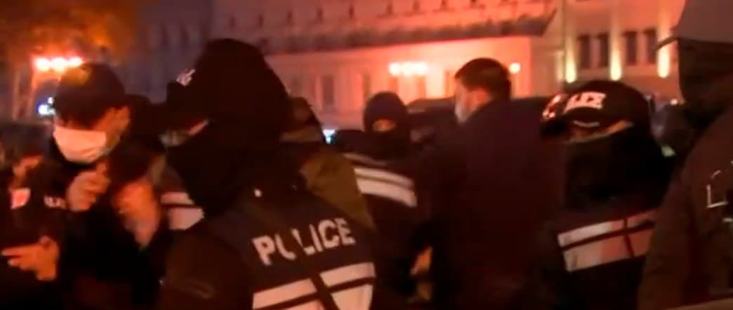 World champion Zurab Datunashvili arrested at Freedom Square