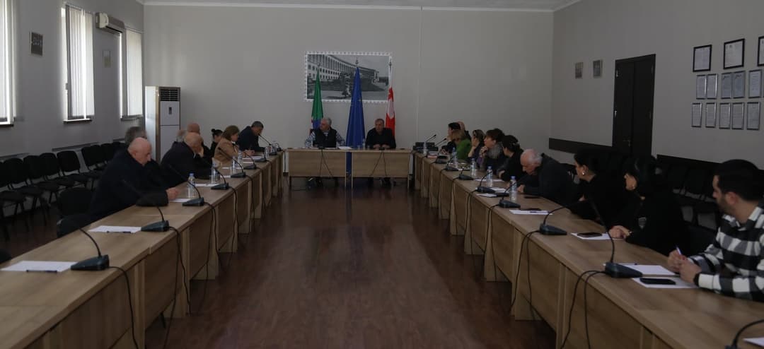 მერის სამოქალაქო მრჩეველთა საბჭოს წევრებს წყალტუბოს მუნიციპალიტეტის 2025 წლის ბიუჯეტის პროექტი წარუდგინეს