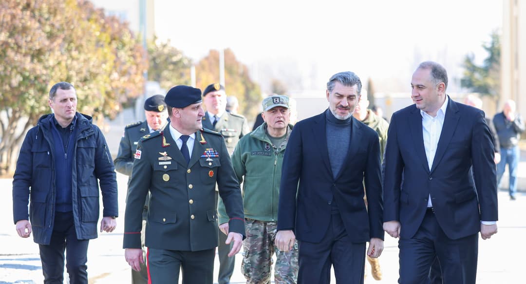 მიხეილ ყაველაშვილი ეროვნული თავდაცვის აკადემიას ესტუმრა