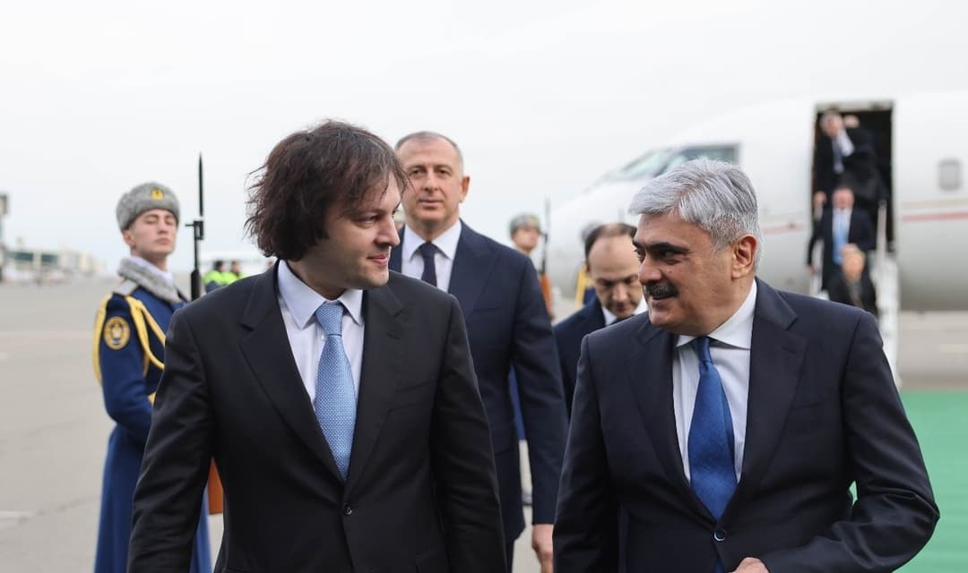 Prime Minister Kobakhidze begins official visit to Azerbaijan