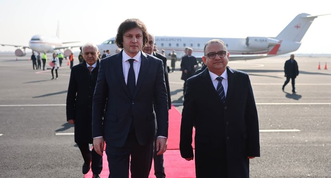 ირაკლი კობახიძის ვიზიტი სომხეთში დაიწყო