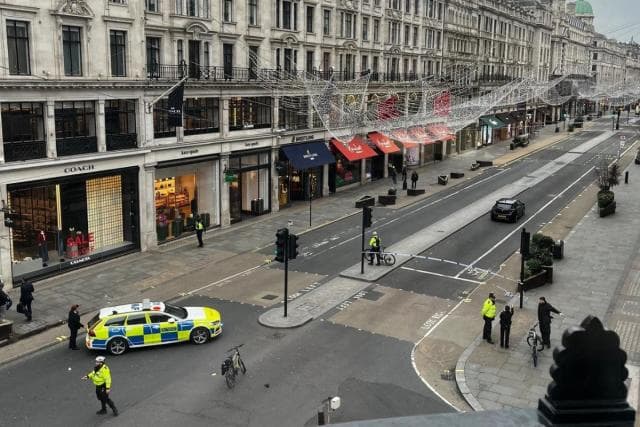 Controlled explosions carried out in central London after suspicious vehicle found