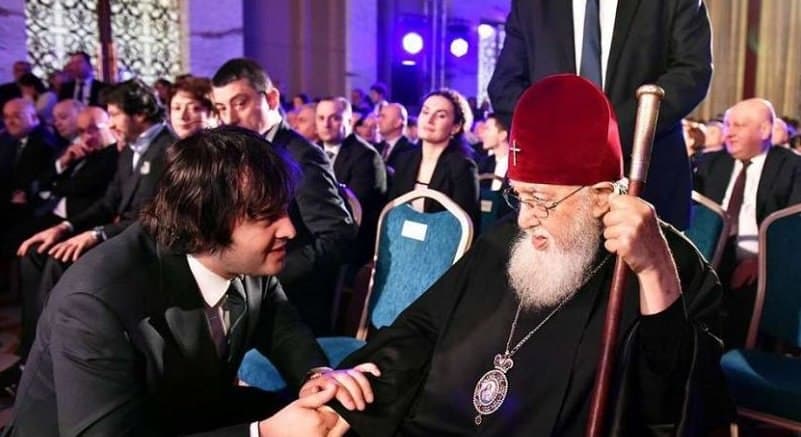 ირაკლი კობახიძე პატრიარქს დაბადების დღეს ულოცავს