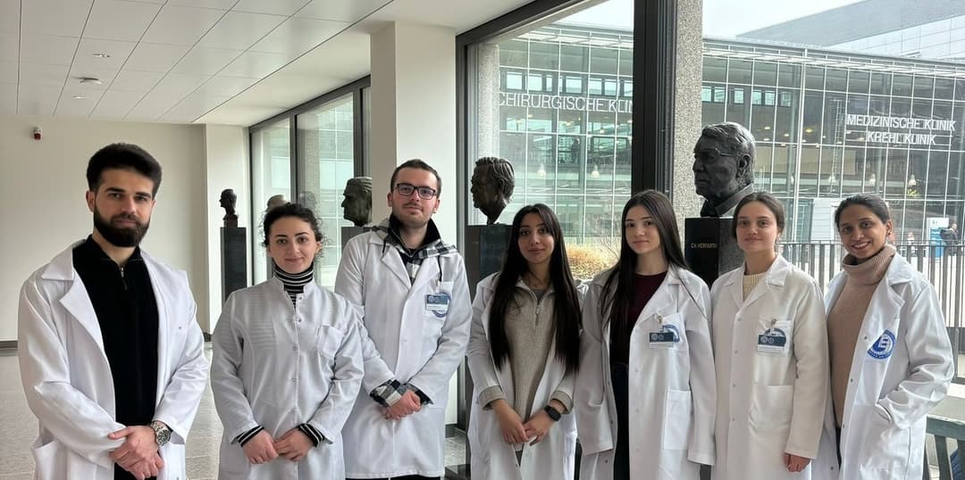 “ევროპის უნივერსიტეტის” მედიცინის ფაკულტეტის სტუდენტები გერმანიაში კლინიკურ პრაქტიკას გადიან