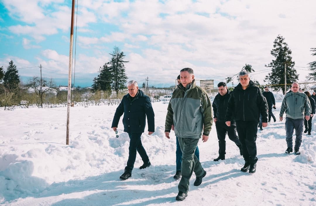 ვახტანგ გომელაური საგანგებო სიტუაციების მართვის სამსახურის ლოკალურ შტაბში იმყოფებოდა