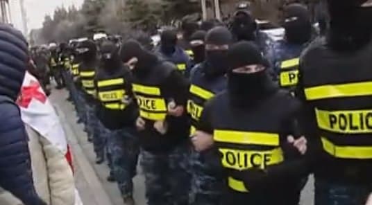 Opposition leaders Giga Ugulava and Nika Melia arrested at Tbilisi Mall protest