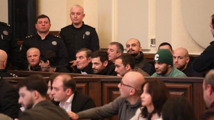 საპროტესტო აქციების დროს დაკავებული 11 პირის სასამართლო პროცესი 24 აპრილამდე გადაიდო