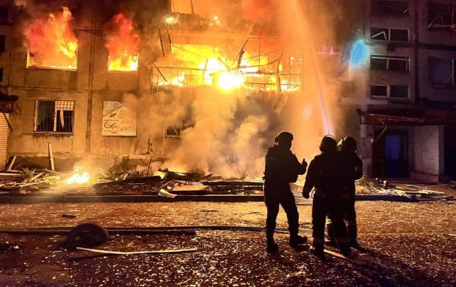 Russian missile and drone attacks kill 11, wound 30 in Ukraine’s Dobropillia