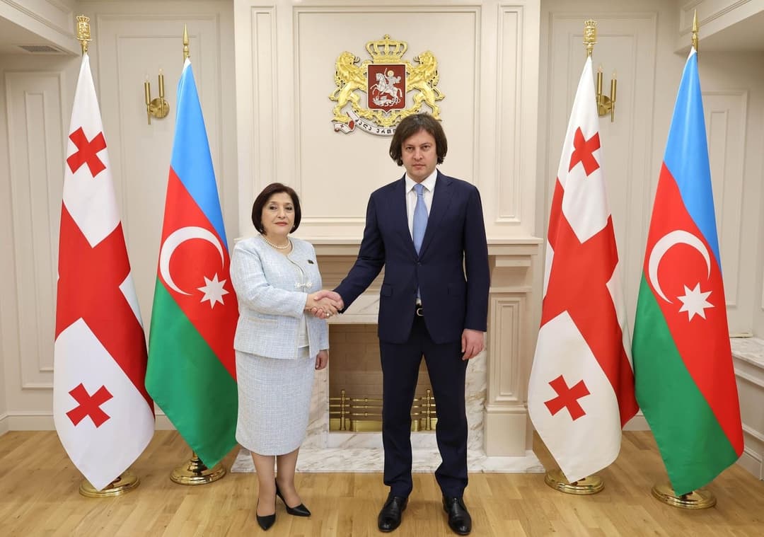 ირაკლი კობახიძე აზერბაიჯანის რესპუბლიკის მილი მეჯლისის თავმჯდომარეს შეხვდა