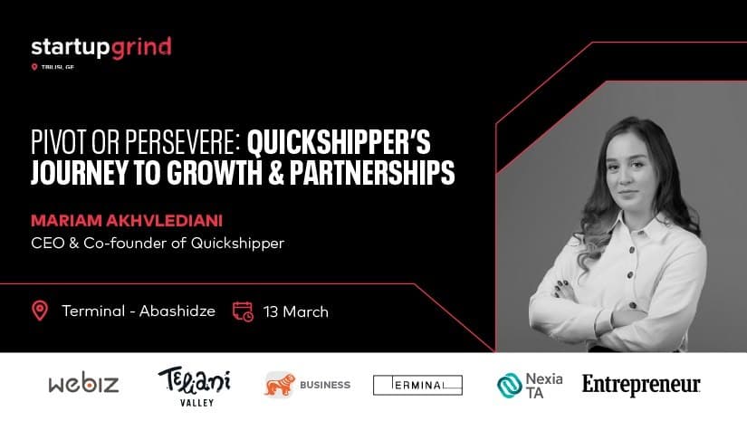 Startup Grind ქალი მეწარმეებისთვის ვორქშოფს გამართავს – მხარდამჭერი “საქართველოს ბანკია”