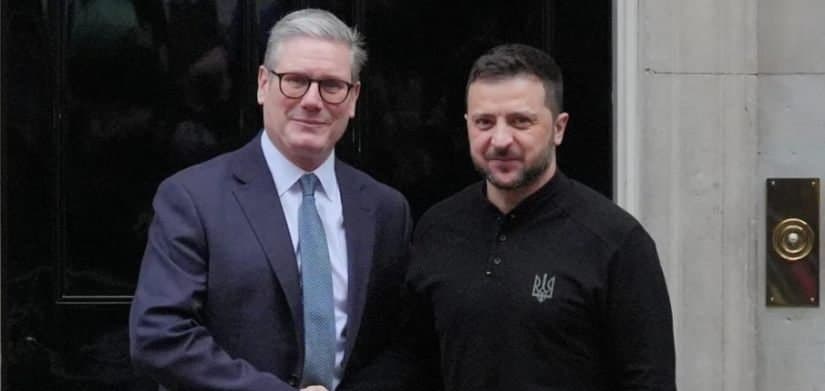 სტარმერმა ზელენსკის უკრაინის მიმართ “სრული მხარდაჭერა” დაუდასტურა