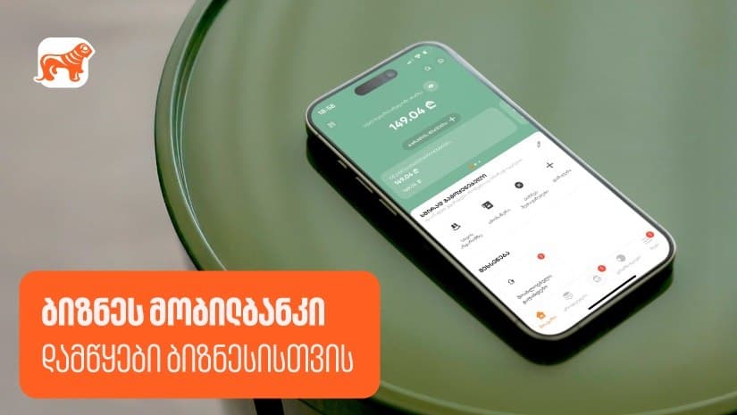 შესაძლებლობები დამწყები ბიზნესისთვის “საქართველოს ბანკის” ბიზნეს მობილბანკში