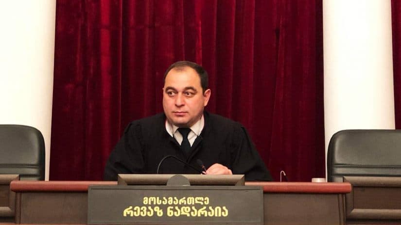 საკონსტიტუციო სასამართლოს თავმჯდომარედ რევაზ ნადარაია აირჩიეს