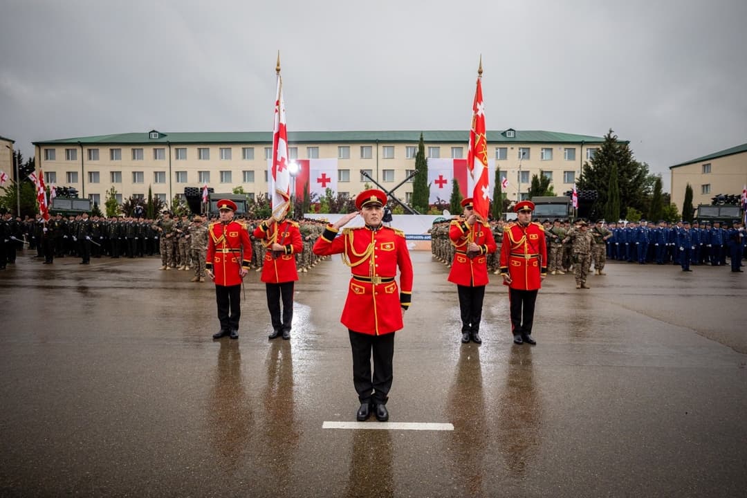 საქართველოს თავდაცვის ძალების 34-ე იუბილე ვაზიანში, მე-4 ქვეით ბრიგადაში აღინიშნა