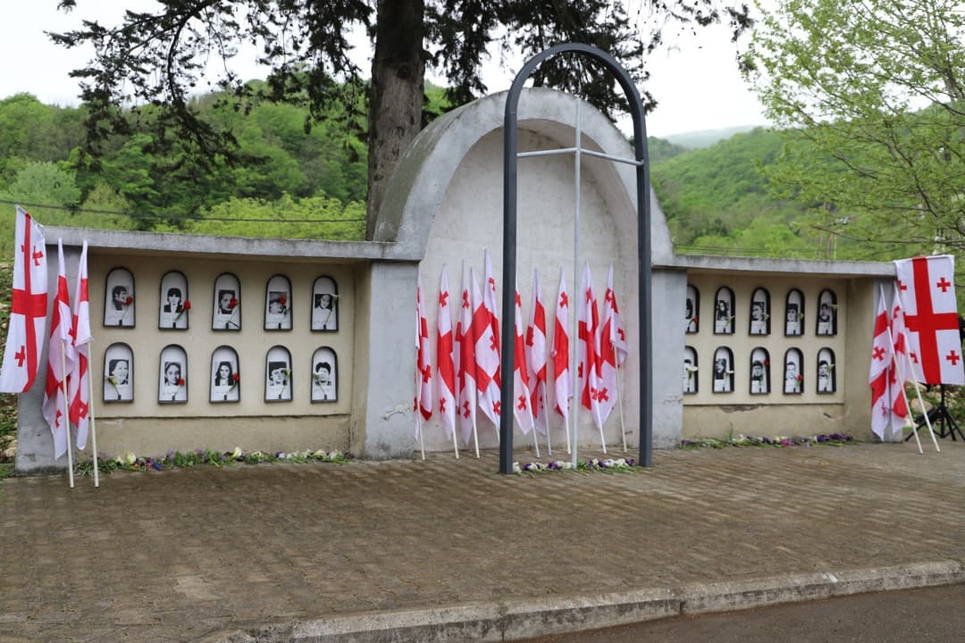 თერჯოლის მუნიციპალიტეტში 9 აპრილს დაღუპულთა ხსოვნას პატივი მიაგეს