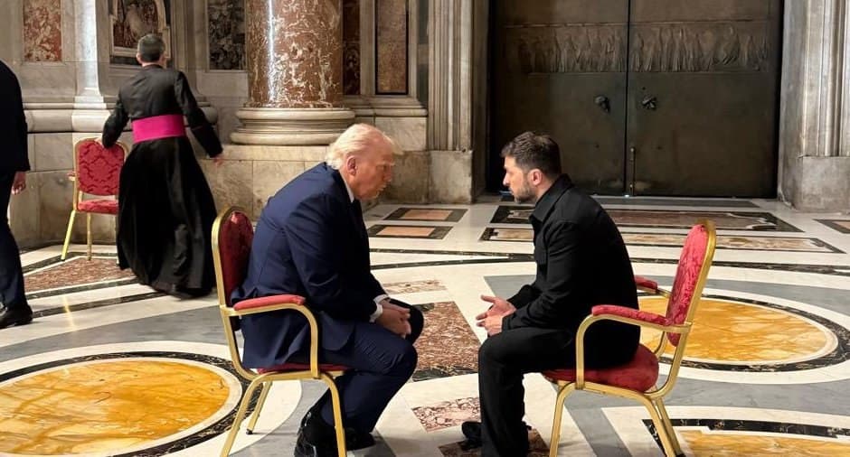 Trump and Zelenskyy hold “very productive” meeting in Rome