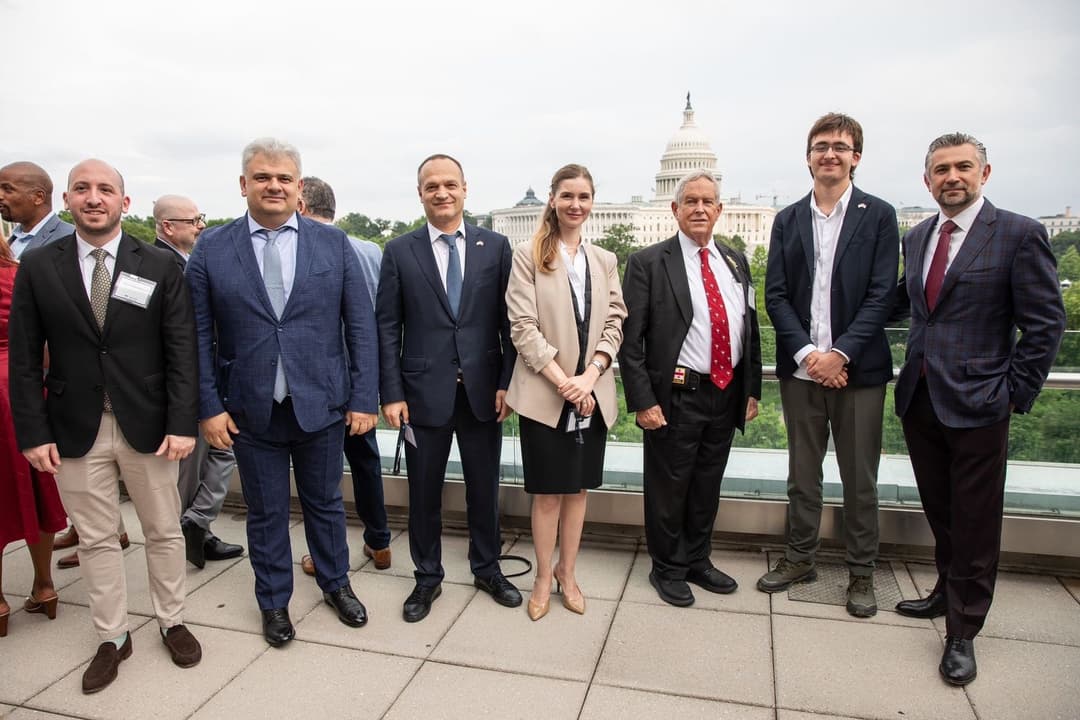 თინა ბოკუჩავა და პეტრე ცისკარიშვილი კონგრესმენ ჯო უილსონს შეხვდნენ