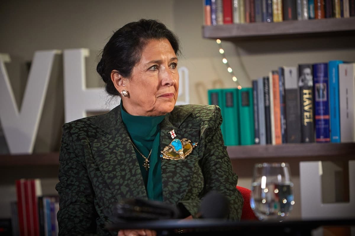 Zourabichvili claimed Ivanishvili’s actions had led Georgia into a dead-end