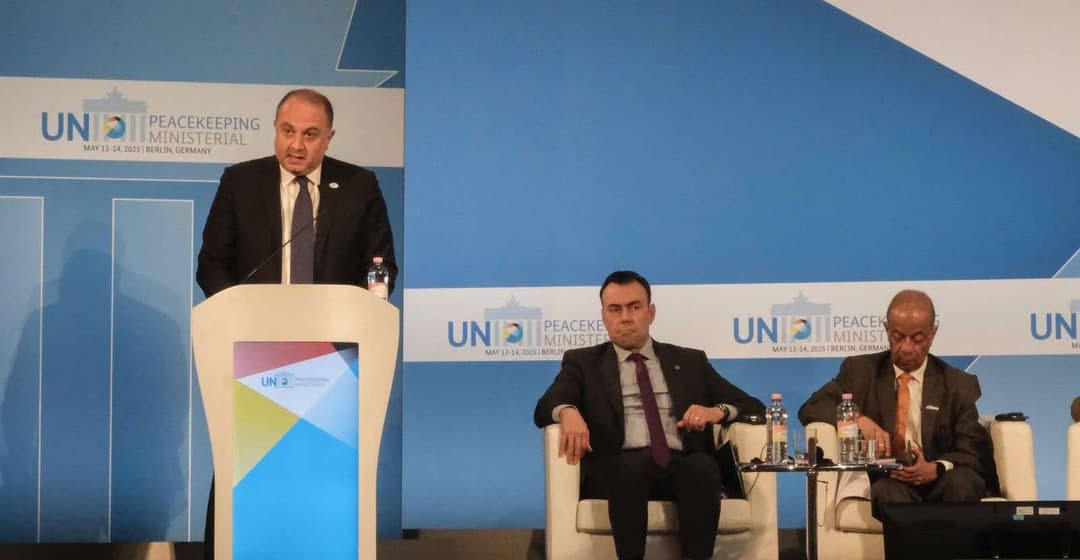 ირაკლი ჩიქოვანი ბერლინში გაეროს სამშვიდობო მისიების მინისტერიალში მონაწილეობს