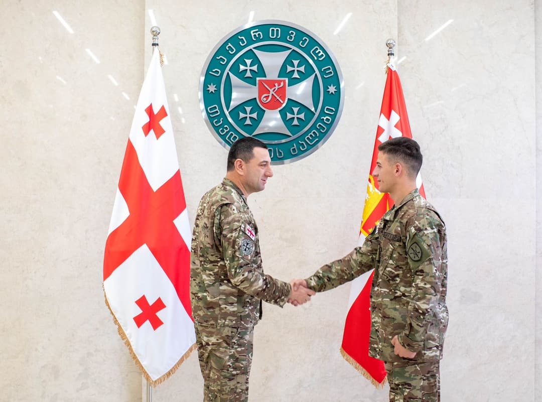 თავდაცვის ძალების მეთაურმა საუკეთესო სამხედროები დააჯილდოვა