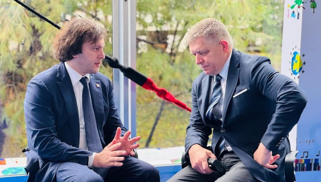 ირაკლი კობახიძე სლოვაკეთის პრემიერ-მინისტრს შეხვდა