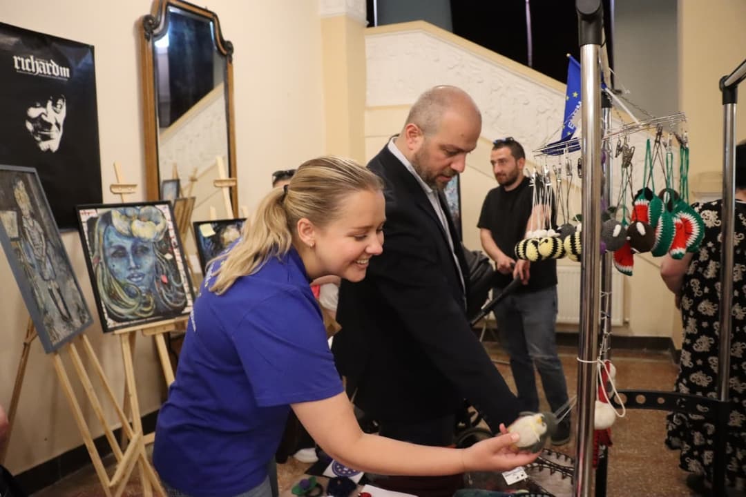 გორში ქალ მეწარმეთა საგაზაფხულო ბაზრობა გაიმართა