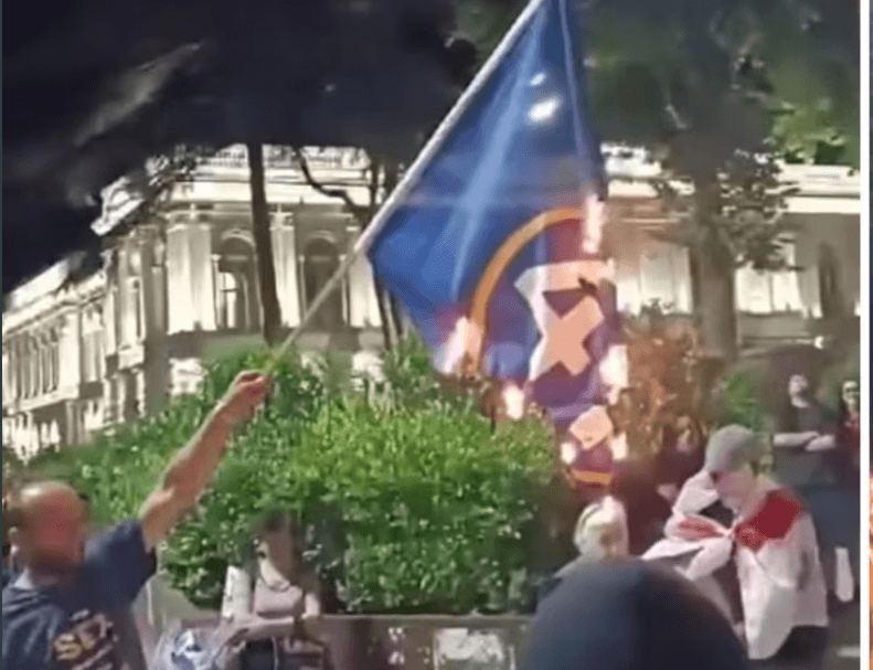 Kemashvili is a well-known activist from the eastern Georgian town of Gurjaani and a regular figure at anti-government protests.