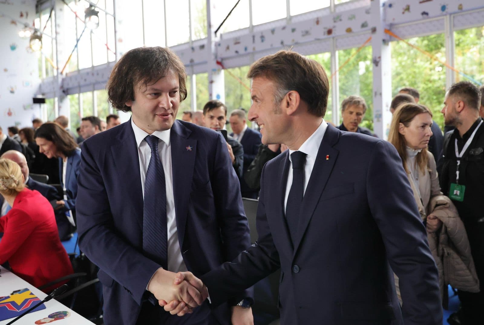 <p><span style="color: rgb(0, 0, 0)">Georgian Prime Minister Irakli Kobakhidze is attending the 6th European Political Union (EPC) Summit in Tirana, Albania, on the invitation of Antonio Costa, President of the European Council. The summit, hosted by the Albanian Prime Minister, brings together leaders from approximately 50 countries, alongside heads of European and international institutions.</span></p><p><span style="color: rgb(0, 0, 0)">Kobakhidze, accompanied by Foreign Minister Maka Botchorishvili and Head of Government Administration Levan Zhorzholiani, participated in the summit’s opening session, which was followed by a joint photo of all attending leaders.</span></p><p><span style="color: rgb(0, 0, 0)">He is scheduled to deliver a speech at the summit in a round table format, where he intends to “</span><a target="_blank" rel="noopener noreferrer nofollow" class="text-brand-500 underline" href="https://frontnews.ge/en/news/irakli-kobakhidze-evropuli-politikuri-gaertianebis-samitze-evropidan-qvela-kveqnis-lideri-ikneba-tsarmodgenili-saubari-gvekneba-chveni-kveqnis-mtavar-gzavnilebze"><span style="color: rgb(0, 0, 0)">highlight Georgia’s key national interests</span></a><span style="color: rgb(0, 0, 0)">.” Speaking ahead of his address, Kobakhidze emphasized the importance of using the opportunity to engage with other European leaders on issues crucial to Georgia.</span></p><p><span style="color: rgb(0, 0, 0)">"The summit will be attended by leaders from all European countries. I will have the opportunity to deliver a speech in a round table format. We will also use this format to talk to leaders of different countries. Naturally, we will talk about the main messages of our country, which are related to our fundamental national interests," Kobakhidze pledged.</span></p><p><span style="color: rgb(0, 0, 0)">The European Political Union Summit serves as a platform for European leaders to discuss key issues affecting the continent, with a focus on enhancing cooperation and addressing common challenges.&nbsp;</span></p><p><br></p>