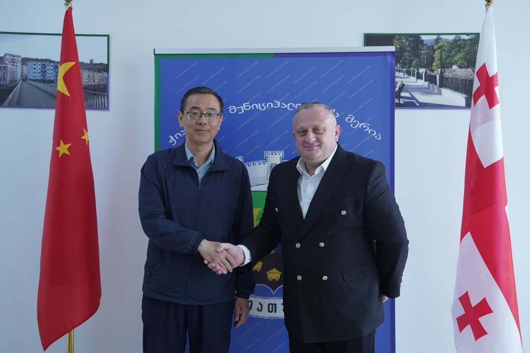 Chiatura Mayor meets Chinese Ambassador to discuss strategic cooperation