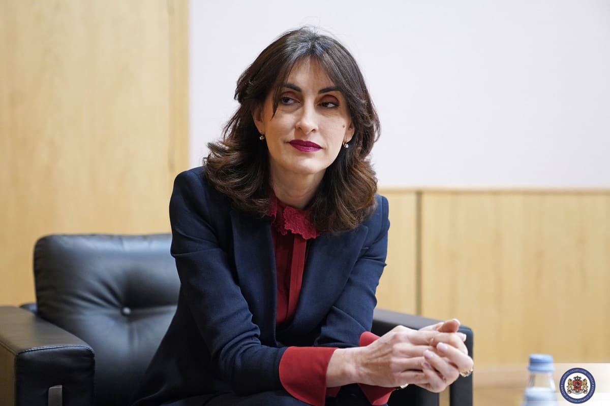 Botchorishvili emphasized that her government, led by the Georgian Dream party, was the “legitimate choice” of the Georgian people. 