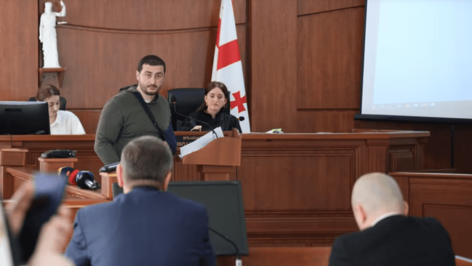 Chkhartishvili, who examined Dgebuadze following the alleged altercation, stated in court that the police chief reported slight pain in his right earlobe. 