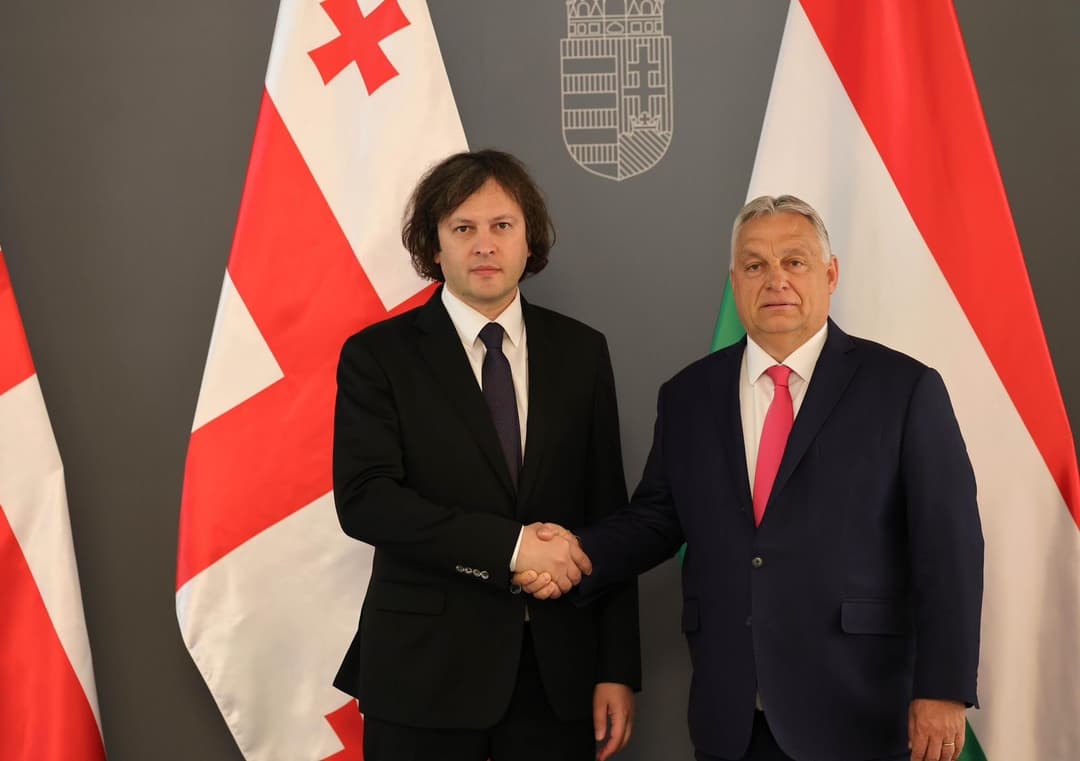 Georgian PM meets Viktor Orbán to discuss strengthening bilateral ties