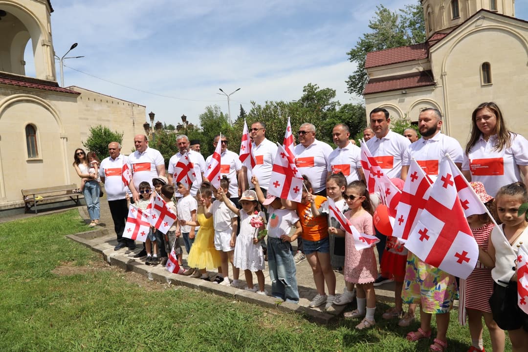 თერჯოლის მუნიციპალიტეტში საქართველოს დამოუკიდებლობის დღისადმი მიძღვნილი ღონისძიებები გაიმართა