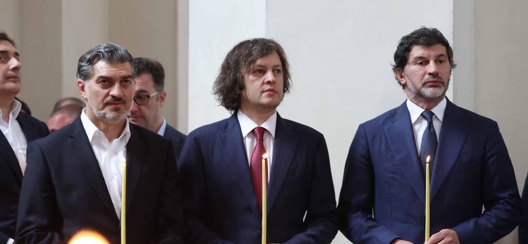 მიხეილ ყაველაშვილი ღვთისმშობლის წილხვდომილობის და ანდრია პირველწოდებულის ხსენების დღესთან დაკავშირებით საზეიმო წირვას დაესწრო