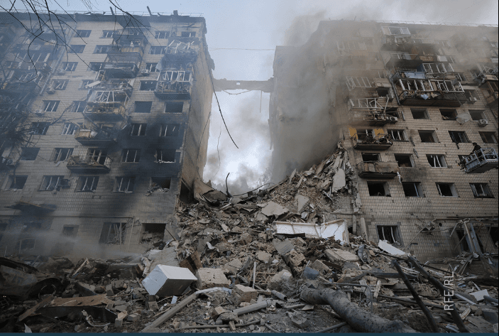 The strikes, carried out after midnight on June 17, involved a combination of drones and missiles that targeted residential and civilian infrastructure across the city.