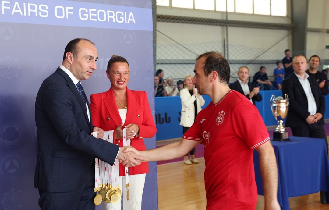 შსს-ს აკადემიაში შიდა საფეხბურთო ტურნირის ფინალური მატჩი გაიმართა