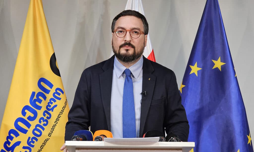 Opposition Lelo member Tazo Datunashvili allegedly detained in Tbilisi City Court