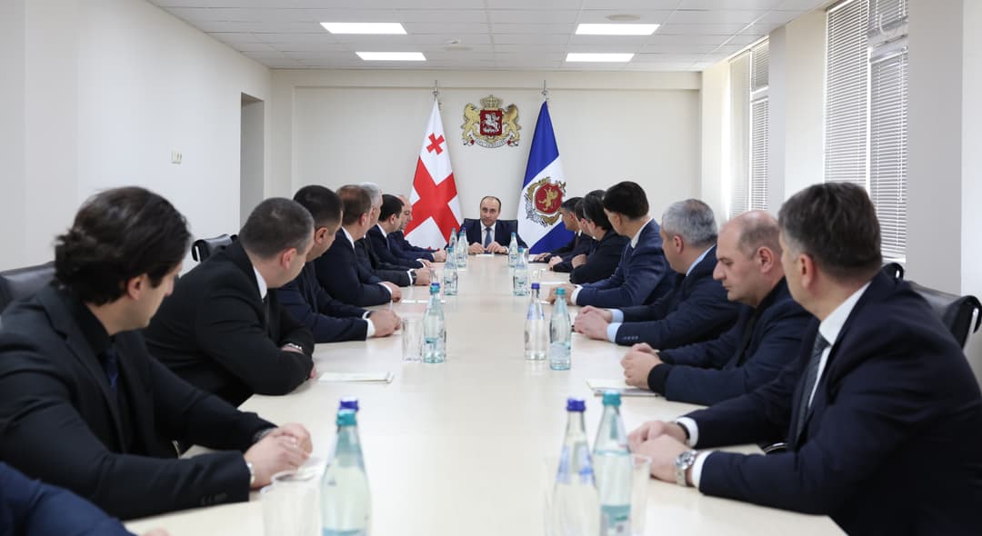 გეკა გელაძემ თბილისის პოლიციის დეპარტამენტში სამუშაო შეხვედრა გამართა