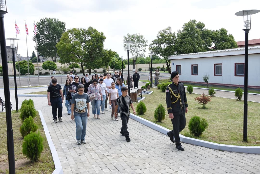 კადეტთა სამხედრო ლიცეუმში ღია კარის დღე ჩატარდა