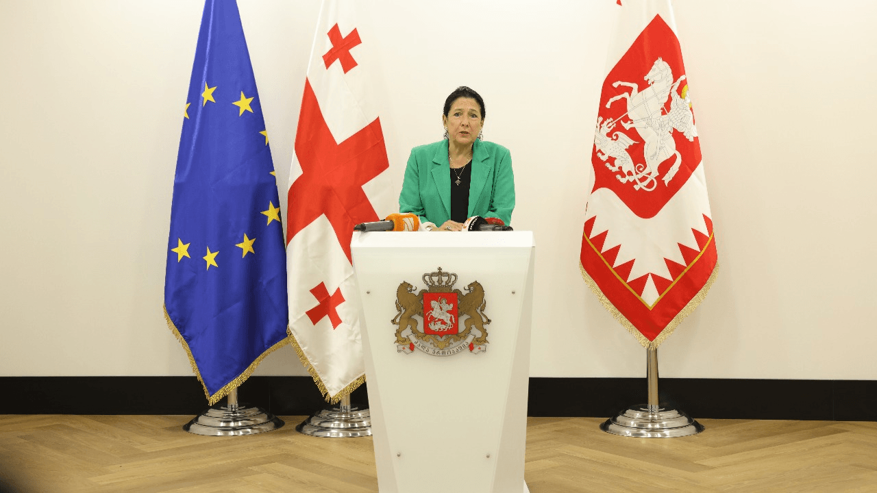 Zourabichvili emphasized that her comments reflected her personal views and not the official stance of the “resistance movement,” which she leads.