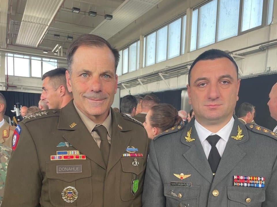 Chief of Georgian Defense Forces attends US Army’s 250th Anniversary in Germany