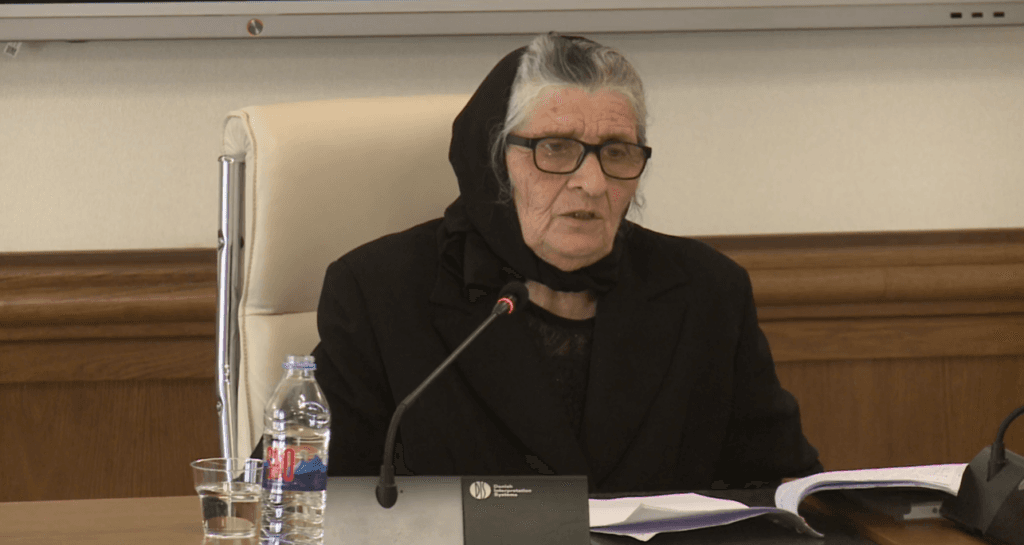 თამარ არღვლიანი -  ამასაც ვერ ვამხელდით იმ სადისტური მთავრობის ხელში, რომ ის მოწმეებიც არ მოესპოთ, ამის გვეშინოდა