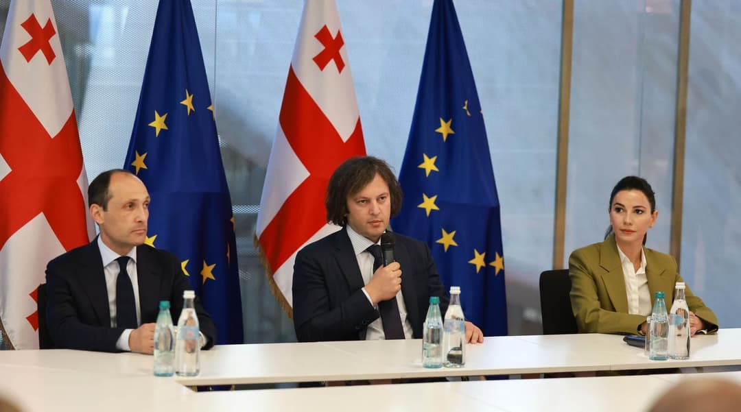 ირაკლი კობახიძემ ეკონომიკისა და მდგრადი განვითარების ახალი მინისტრი უწყების თანამშრომლებს წარუდგინა