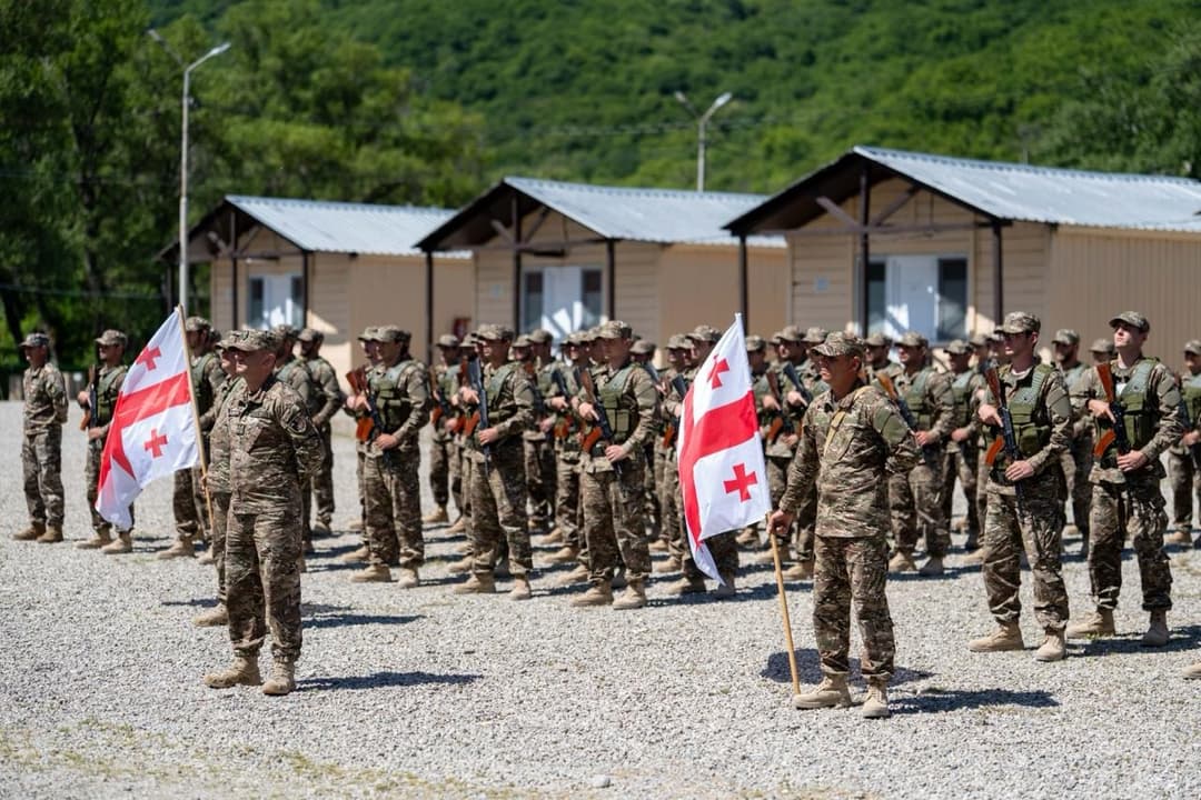 რეზერვისტებმა საველე საწვრთნელ ბაზა „პალდოზე“ სამხედრო ფიცი დადეს